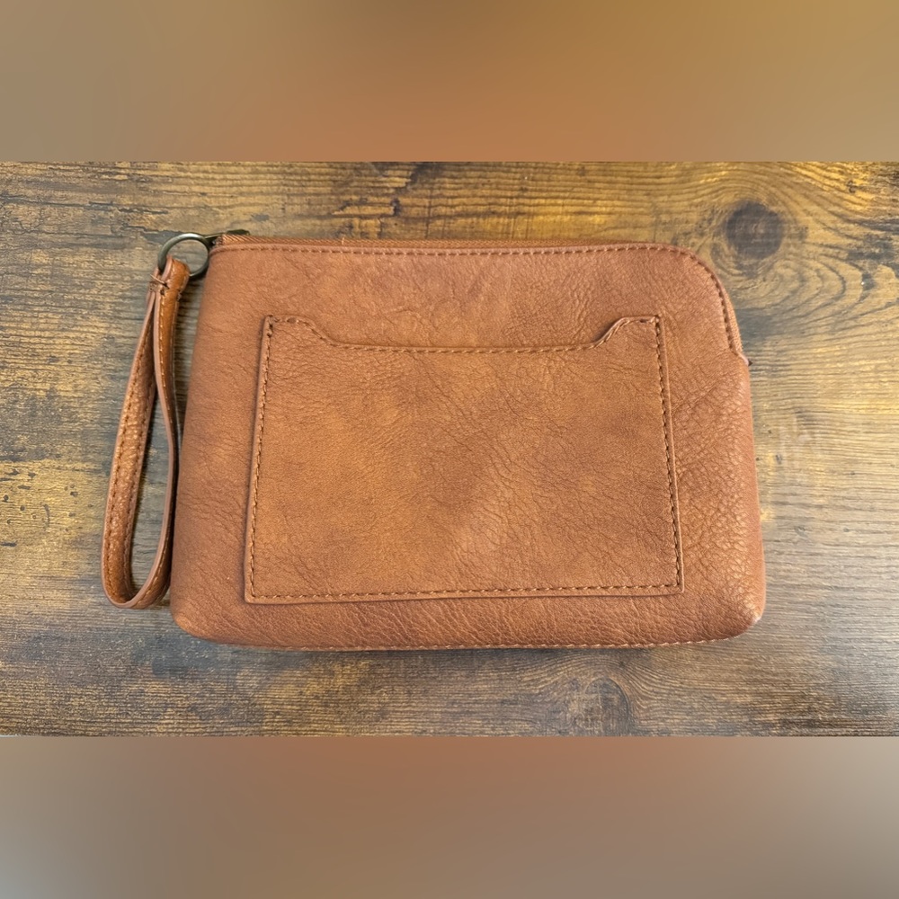 Universal Thread Leather Wristlet - image 1